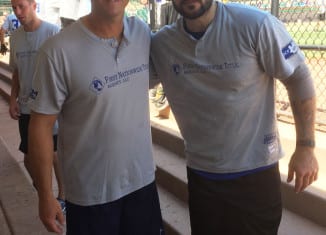 Frank-Catalanotto-benefit-softball-game-Frank-Catalanotto-FrankDiPietro-from-Barbara-Catalanottow