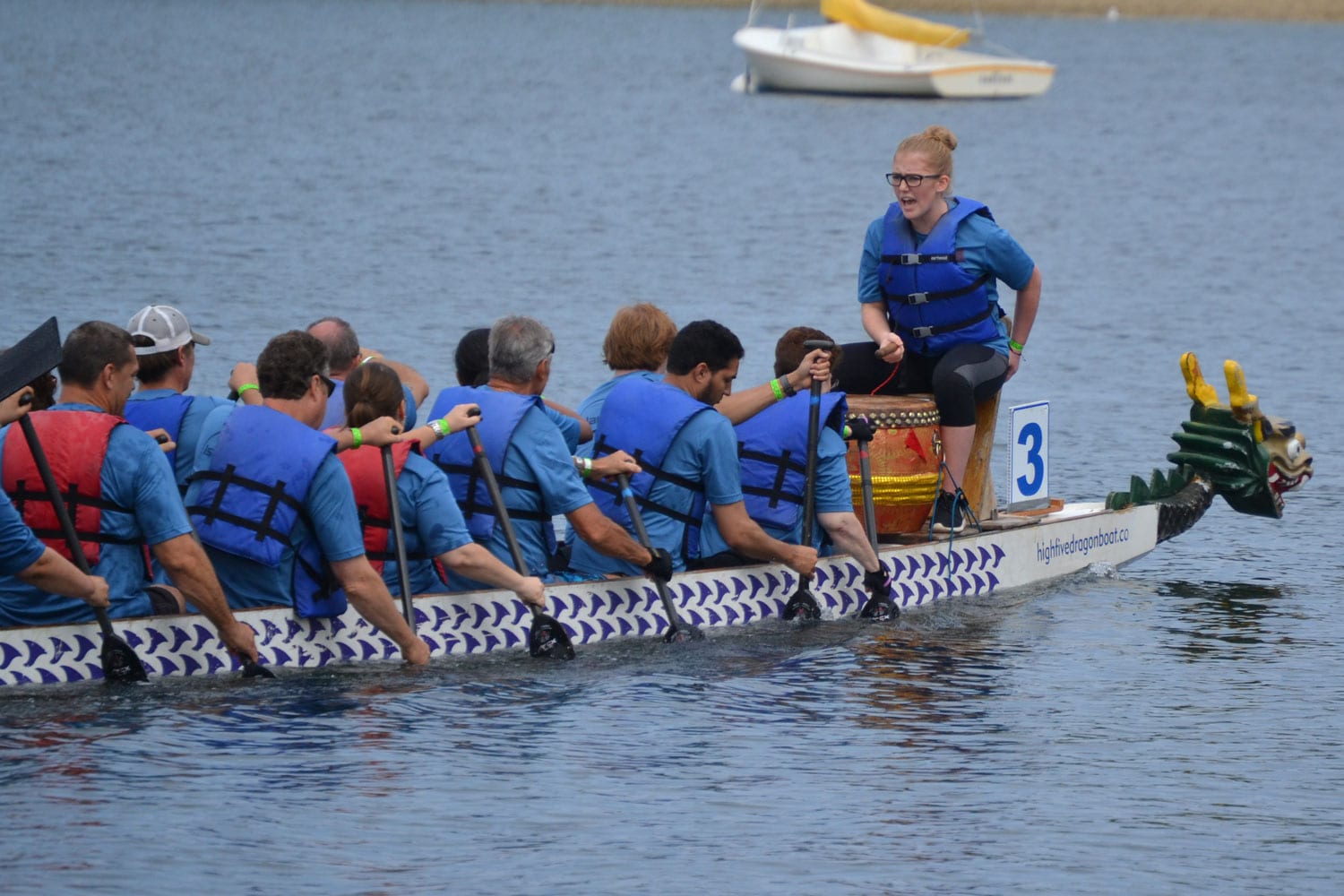 video: thousands flock to port jeff for dragon boat race