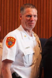 The incoming 2nd Precinct commanding officer, Inspector Christopher Hatton. Photo by Rohma Abbas