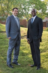 Joseph DiTroia and Gamal Smith are the new assistant principals. Photo by Darin Reed
