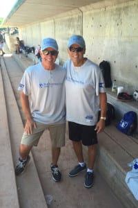 Former Mets manager Bobby Valentine is seen during a charity softball game. Photo from Barbara Catalanotto