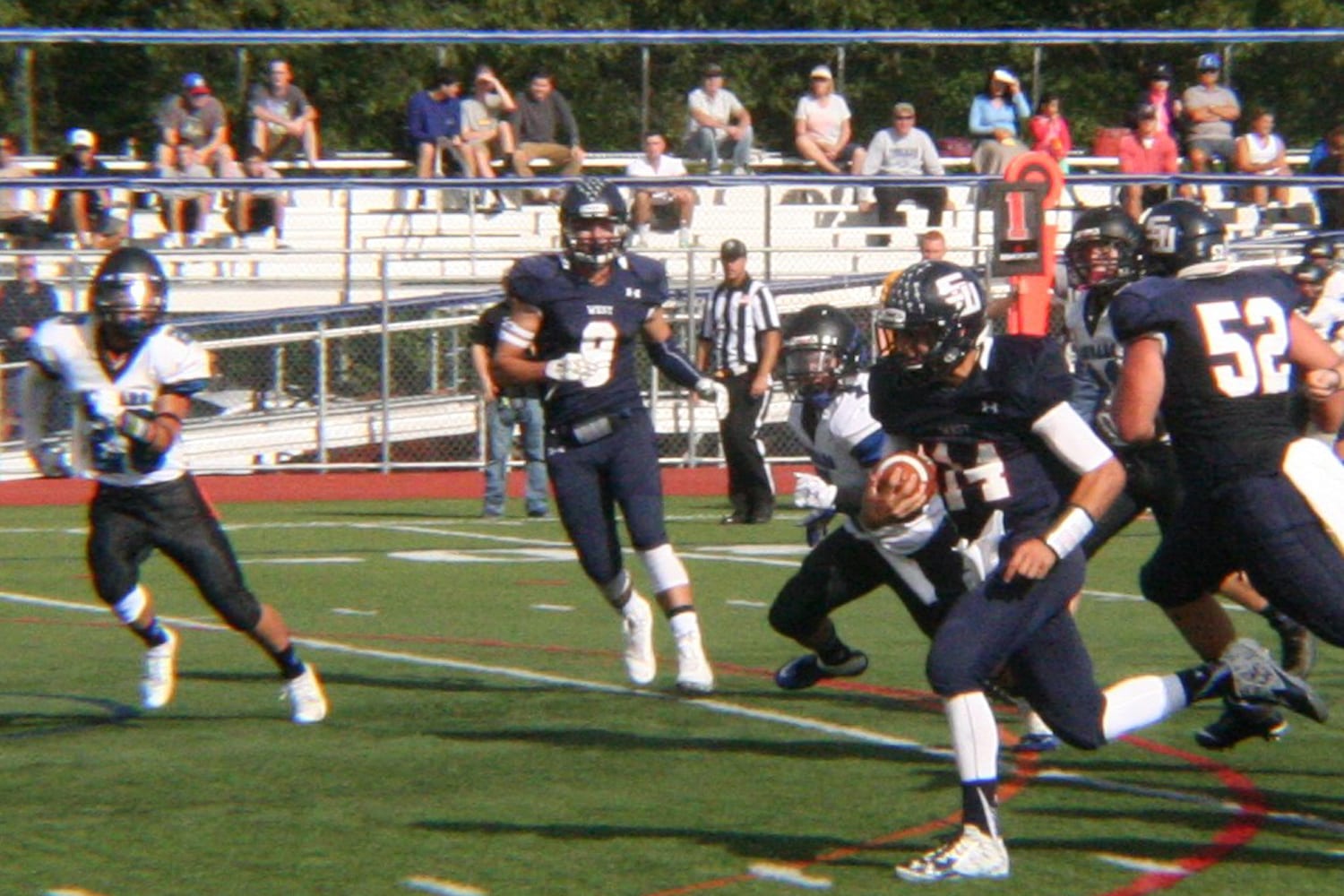 Smithtown West Scores 41 First half Points In Homecoming Victory TBR 