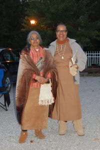 Helen ‘Morningstar’ Sells and Nellie Edwards of the Setalcott Nation. Photo by Heidi Sutton