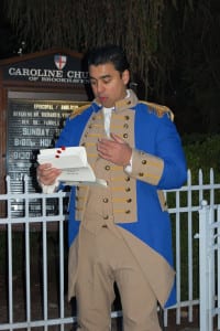 Gen. Benedict Arnold (Brian Cea). Photo by Heidi Sutton