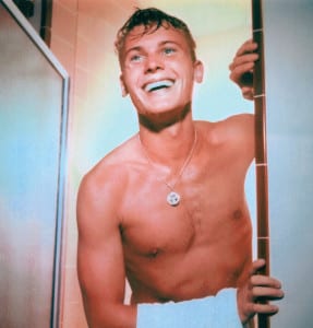 Tab Hunter in his youth. Photo from Jud Newborn