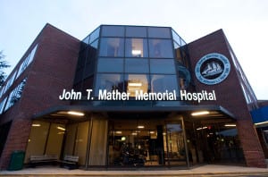 John T. Mather Memorial Hospital in Port Jefferson. File photo