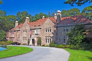 A view of the exterior of the Panfield Manor House. Photo from Maria DeLeo 