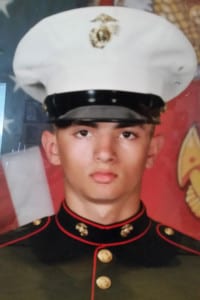 Michael Blanco served in the U.S. Marines. Photo from Bruce Blanco