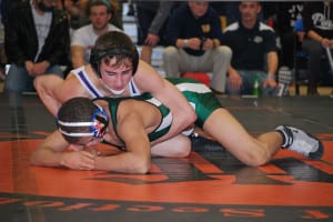 Joe Evangelista controls his opponent. Photo from Mike Maletta