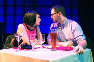 TracyLynn Conner and James D. Schultz star in ‘First Date’ at the SCPA. Photo by Jordan Hue