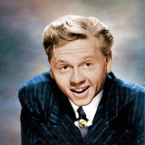 The legendary Mickey Rooney, 1945. Photo from the WMHO
