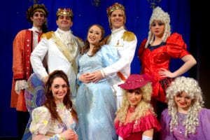 The cast of ‘Cinderella’ at Theatre Three. Photo by Peter Lanscombe, Theatre Three Productions Inc.