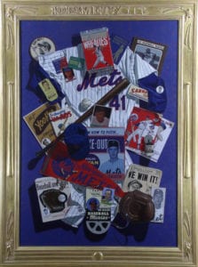 ‘Those Amazin’ Mets,’ 2006, oil on canvas, by Gary Erbe, on loan from Mr. and Mrs. Joseph Cusenza