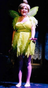 Tinker Bell (Cassiel Fawcett) in a scene from ‘Peter Pan Jr.’ at the SCPA. Photo by Samantha Cuomo