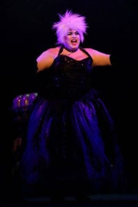 Erica Giglio-Pac (Ursula) in a scene from "The Little Mermaid." Photo by Lisa Schindlar