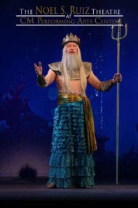 Gregg Sixt as King Triton in a scene from "The Little Mermaid." Photo by Lisa Schindlar
