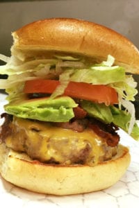 A burger from Go Burger in Mount Sinai. Photo from Go Burger