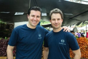 Above, OurHarvest co-founders Scott Reich and Michael Winik. Photos from Scott Reich 