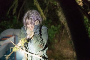 Valorie Curry in a scene from ‘Blair Witch’.Photo courtesy of Lionsgate/ Chris Helcermanas-Benge