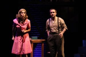 Photo courtesy of SCPA  Samantha Carroll and Jeremy Hudson in a scene from ‘Urinetown The Musical.' Photo courtesy of SCPA