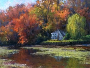 ‘Fall Colors at Stony Brook’ by Lana Ballot