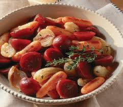Thyme-Scented Roasted Vegetables and Beets