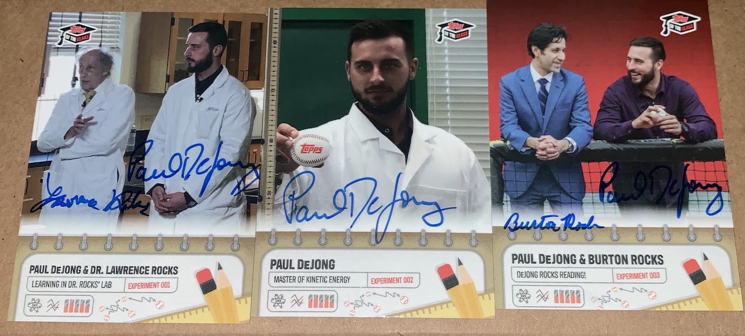 Father and Son Use Baseball Cards to Promote Education