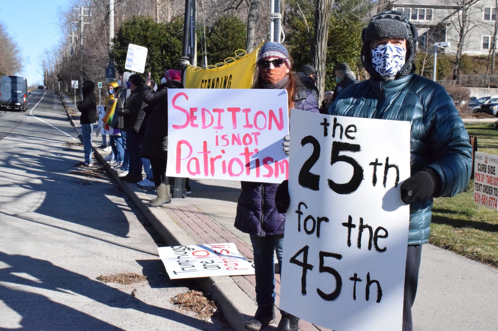 Protesters Respond To Insurrection At The Capitol | TBR News Media