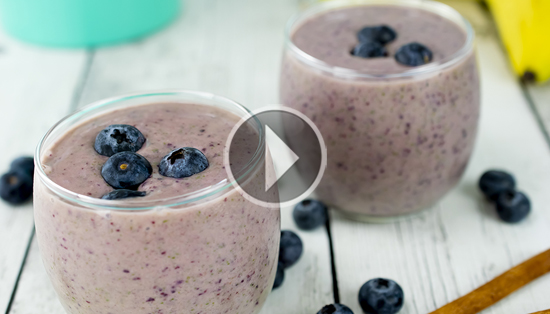 Recipe With Video Blueberry Banana Smoothie TBR News Media STILL Vdeoplyr 1
