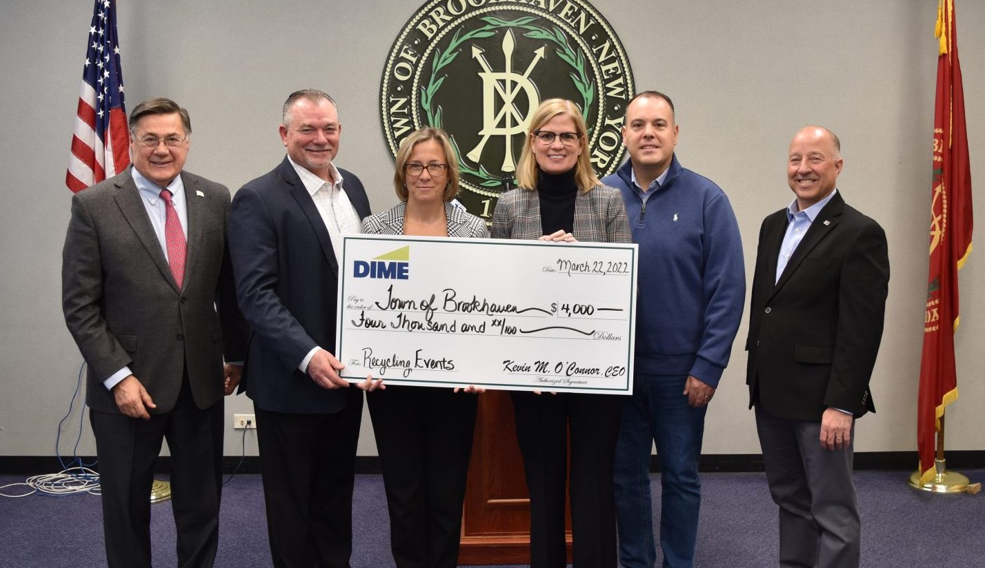 Town of Brookhaven and DIME announce 2022 community recycling events