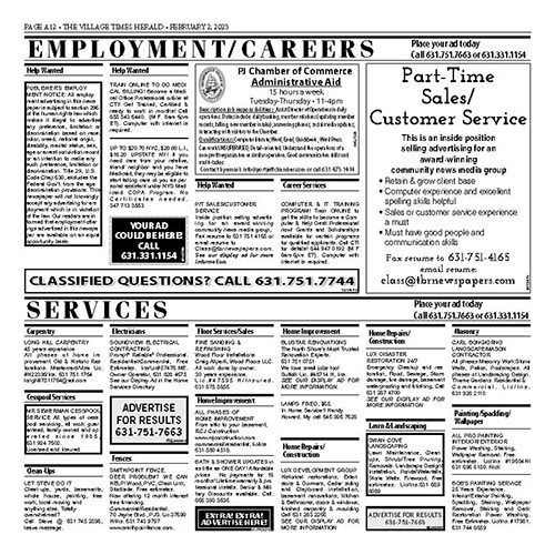 Employment/Careers - February 2, 2023