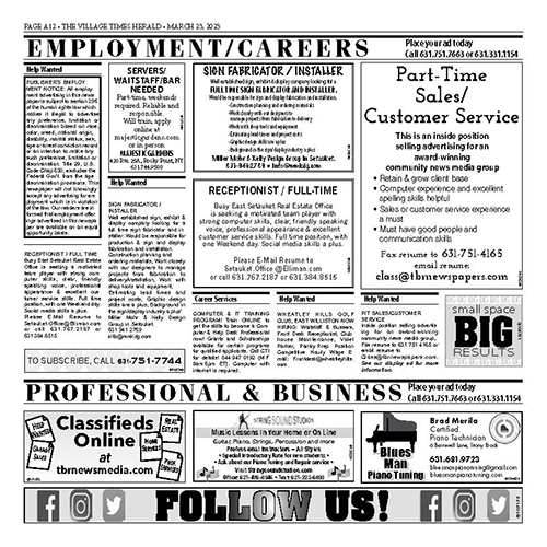 Employment/Careers - March 23, 2023