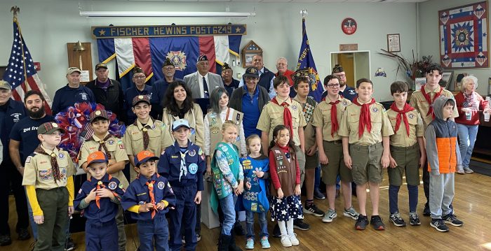 Flags of Honor and Gratitude' on Veterans Day in Liverpool